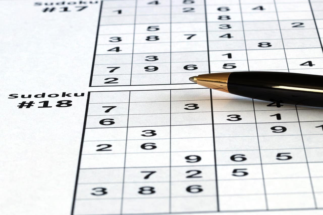 Sudoku. A hobby that never goes out of style